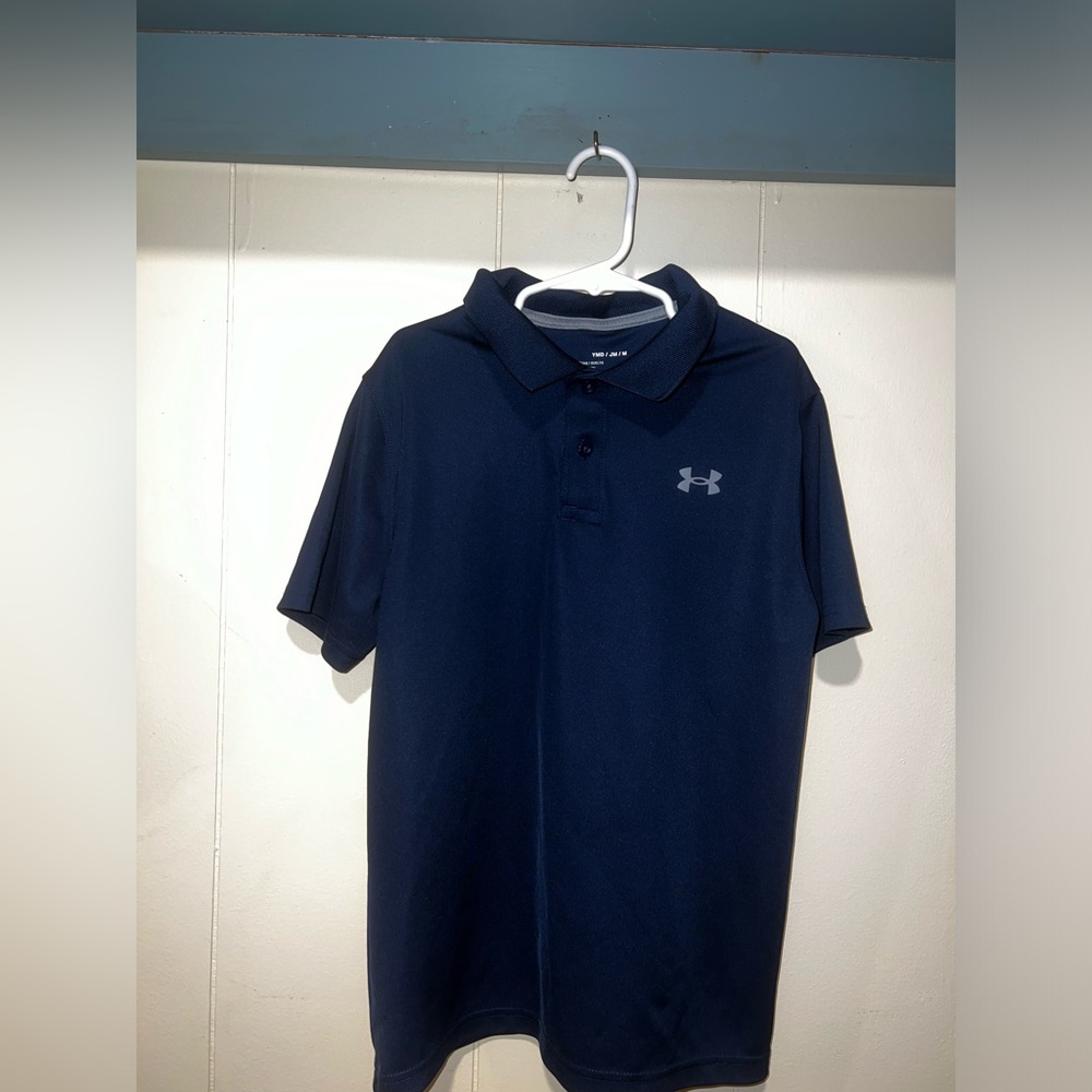 Under Armour Dark Blue Polo Shirt